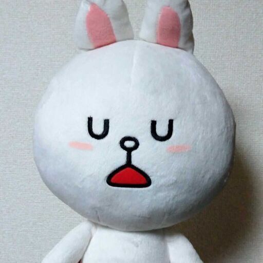 Lineコニーうさぎぬいぐるみ ミウラ 木場のおもちゃ ぬいぐるみ の中古あげます 譲ります ジモティーで不用品の処分
