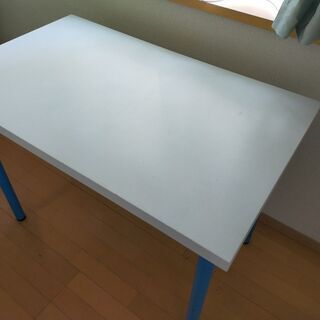 IKEAデスク・テーブル・脚ブルー