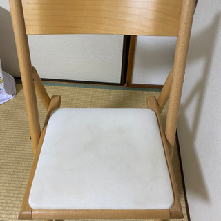 【ネット決済・配送可】椅子（送料負担のみ無料）