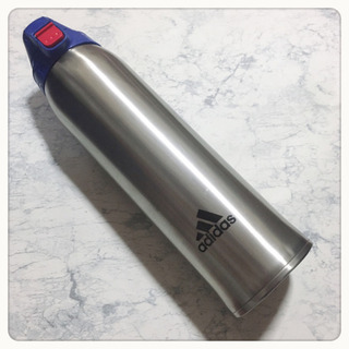 ご購入者様決定[adidas]Tiger保冷専用 大容量1~1.2ℓ？ステンレスボトル水筒 青