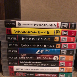 PS3本体、トルネ、リモコン、ソフト2本