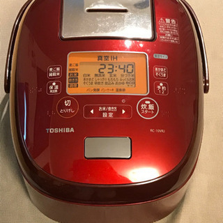 【ネット決済】TOSHIBA炊飯器 5.5合炊き 説明書付き