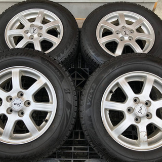 175/70R14 ブリヂストン VRX2 バリ山 スバル インプレッサ 純正 アルミホイール付 エンケイ製 スタッドレス 4本 ブリザック 送料無料