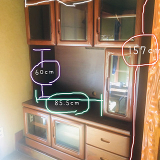 テレビ収納台0円(年越すまでには処分します)