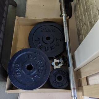 筋トレバーベルセット
