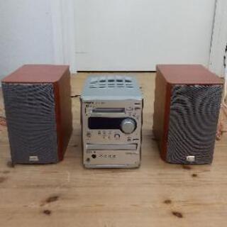 O 12-238 ONKYO FR-N3X CD/MD ミニコンポ