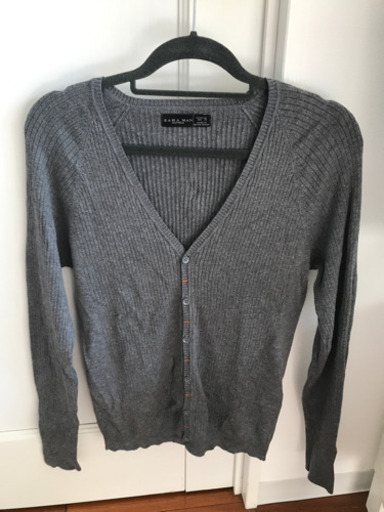 Zaraメンズカーディガン ともねこ 金沢文庫の服 ファッションの中古 古着あげます 譲ります ジモティーで不用品の処分