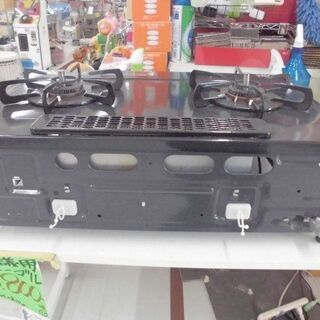 パロマ ガステーブル  都市ガス用 PA-39P-1R ガスコンロ キッチン家電 2012年製 グレー 苫小牧西店