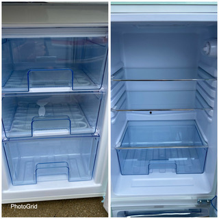 お薦め品‼️オシャレレトロデザイン‼️ Grand Line 2ドアレトロ冷蔵庫