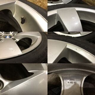 【PIRELLI 225/45R17】スタッドレス【BMW E60 5シリーズ 純正ホイール 17インチ 7.5J5HPCD120+20】2017年製　(VTG302) クレジットカード QR決済可能
