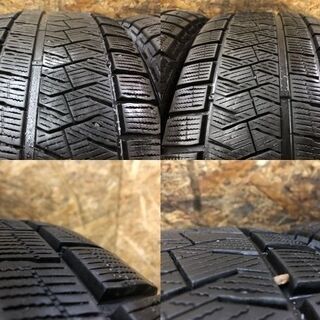 【PIRELLI 225/45R17】スタッドレス【BMW E60 5シリーズ 純正ホイール 17インチ 7.5J5HPCD120+20】2017年製　(VTG302) クレジットカード QR決済可能