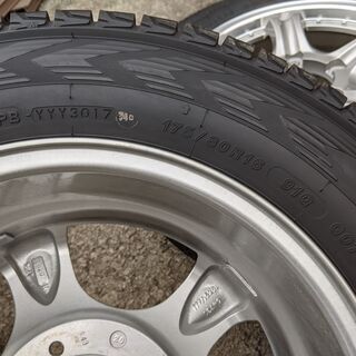 ジムニー用　アルミホイール付きスタッドレス 