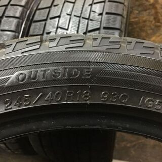 YOKOHAMA ice GUARD iG50 PLUS 245/40R18 18インチ スタッドレス 4本 