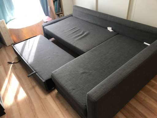 受け渡し可能者が確定中です。IKEA フリーヘーテン　ソファベッド