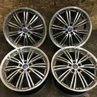 STEINER シュタイナー 社外ホイール 20インチ 4本 8.5J5HPCD114.3+45 