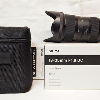 【ネット決済・配送可】SIGMA 18-35mm F1.8 DC...