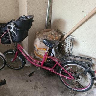 子供乗せ自転車(ジャンク品)