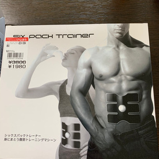 SIX Pack Trainer & EMS エクササイズマシン　5点