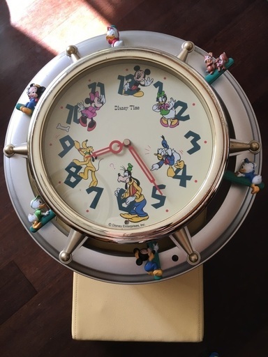 ディズニー壁掛け時計 なかじま 中頭の生活雑貨の中古あげます 譲ります ジモティーで不用品の処分