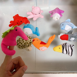 ❤️5つ選べて1000円❤️指人形　海の生き物