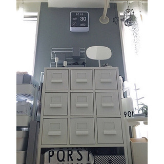 IKEA イケア キャビネット 引き出し付き SPRUTT ホワイト