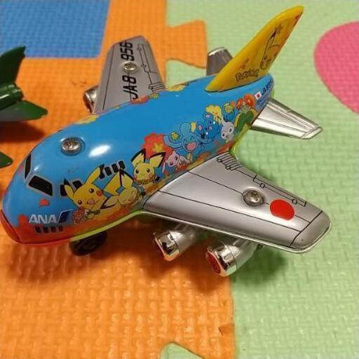 飛行機３機 ポケモンはプルバック Nao3 足守のミニカーの中古あげます 譲ります ジモティーで不用品の処分