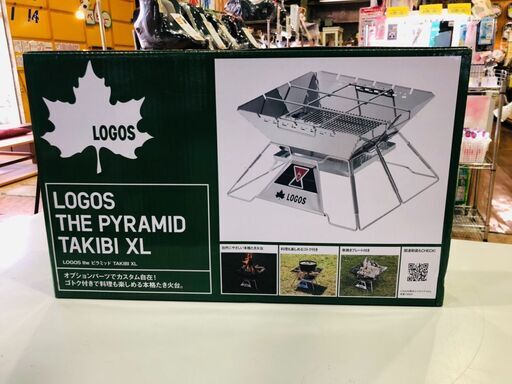 【愛品館市原店】未使用品！LOGOS PYRAMID TAKIBI XL 焚き火台  【愛市IOD】