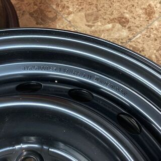 新車外し☆トヨタ 純正 ハイエース 200系 鉄ホイール 15X6.0J PCD