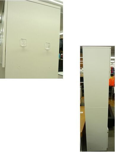 レンジボード 幅60cm  食器棚 キッチン収納 キッチンボード 白 木製  西岡店