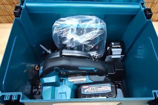 新品 マキタ 40Vmax 充電式マルノコ HS001GRDX 165mm バッテリ×2 充電器 鮫肌チップソー ケース付 makita 工具 丸ノコ 丸のこ ☆ PayPay(ペイペイ)決済可能 ☆ 札幌市 豊平区 平岸