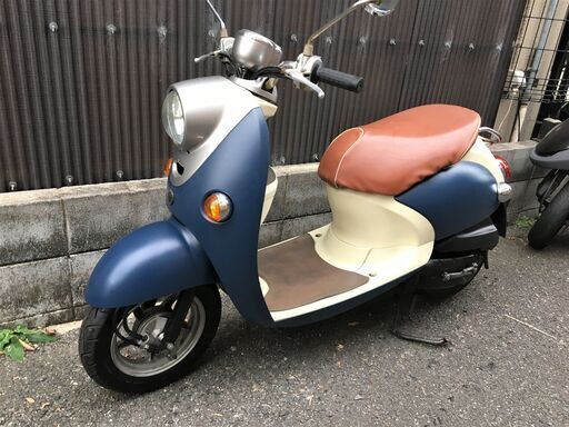 デニムブルー塗装』4スト SA26j ビーノ ️セルキック始動♪吹け上がり デニムブルー塗装』4スト SA26j ビーノ ️セルキック始動♪吹け上がり