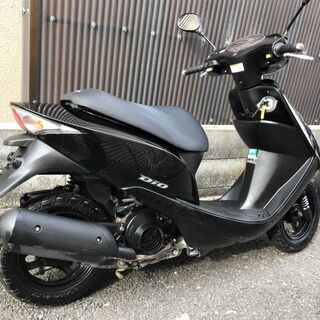 黒艶々✨『高年式・低燃費・インジェクション』AF68 ディオ FI　サイドスタンド付き♪ 黒艶々✨『高年式・低燃費・インジェクション』AF68 ディオ FI