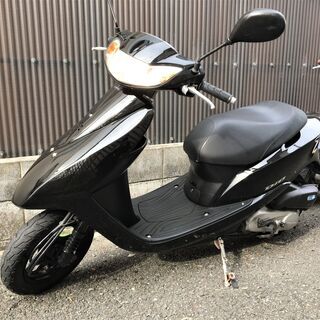 黒艶々✨『高年式・低燃費・インジェクション』AF68 ディオ FI　サイドスタンド付き♪