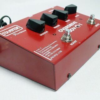 【苫小牧バナナ】Providence/プロヴィデンス ギター用 エフェクター オーバードライブ STAMPEDE OVERDRIVE SOV-1 動作OK♪ 苫小牧バナナ】Providence/プロヴィデンス ギター用 エフェクター