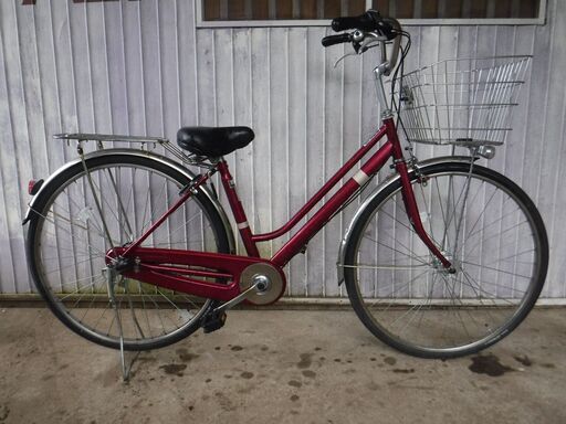 ギア、オートライト付きママチャリ　中古自転車 311