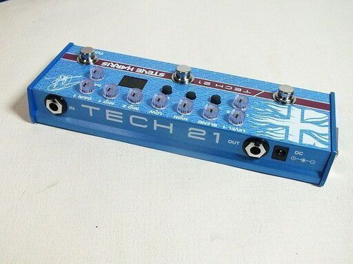 苫小牧バナナ】美品 TECH21 ベース用 エフェクター SH1 Steve Harris  