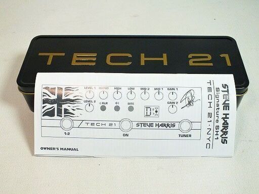 苫小牧バナナ】美品 TECH21 ベース用 エフェクター SH1 Steve Harris  