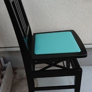 トムソン椅子(背付きピアノ椅子)中古品・座面交換済み トムソン椅子(背付きピアノ椅子)中古品・座面交換済み