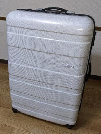 長期旅行用スーツケース/AmericanTourister/ホワイト