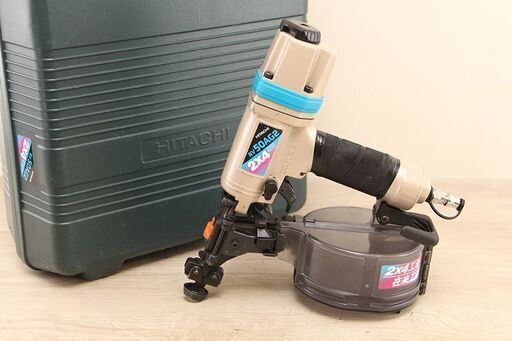 HITACHI 日立 日立工機 50mm ロール釘打ち機 NV50AG2(D3745yxY)