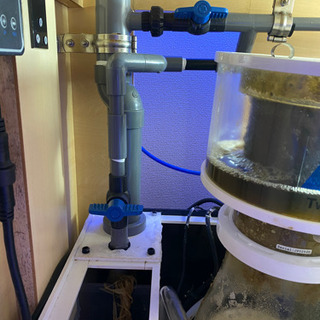 90cm オーバーフロー水槽　サンプ付き