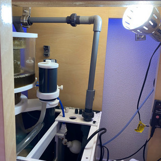 90cm オーバーフロー水槽　サンプ付き