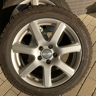 アウディ、VW用スタッドレス、アルミホイールセット、225/50R17