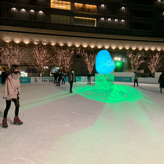 大阪駅前　アイススケート