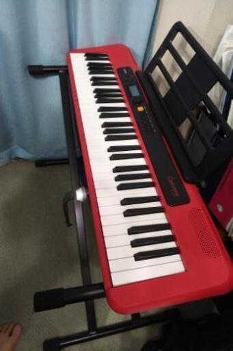 Casio（カシオ） 電子ピアノ 61鍵盤,ポータブルモデル！ピアノ台サービス！美品です！
