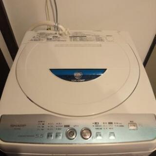 洗濯機　無料　SHARP 2011年製