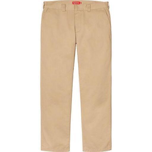 supreme work pant 新品 未使用 20FW