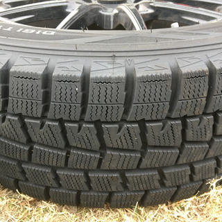○205/65r15 スタッドレス　pcd114.3 バリ溝　ホイール付○