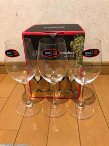 1139 展示品 RIEDEL Bravissimホワイトワイン 3個