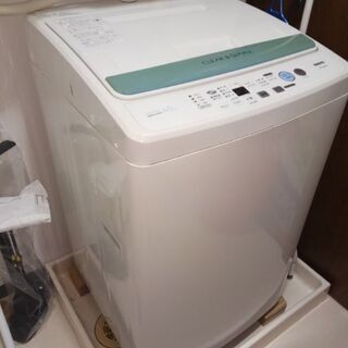 【譲ります】三洋 縦型 全自動洗濯機 ASW-60BP(W)